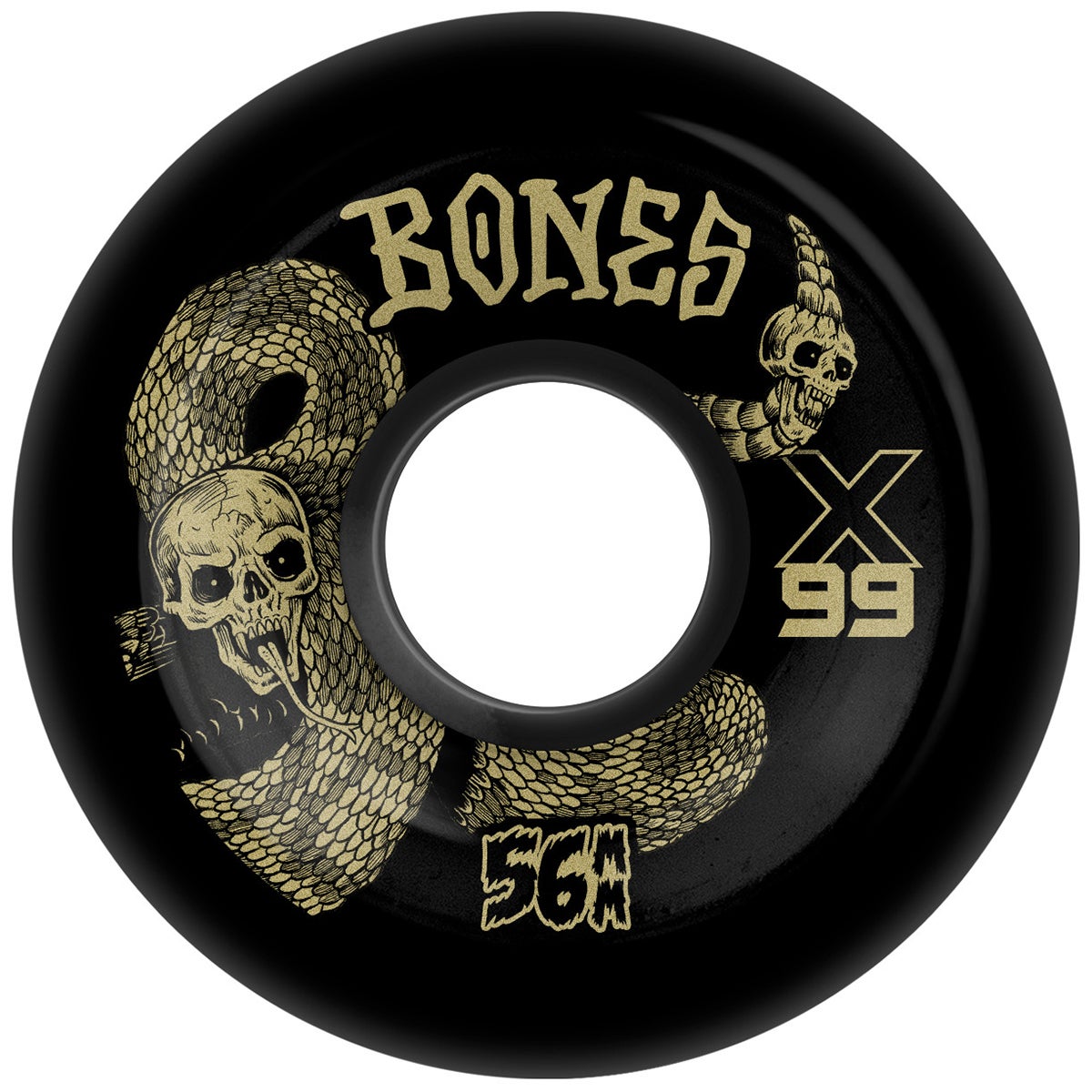 Bones V7 X-Formula Death Venom 99A Widecut Skateboard Wheels