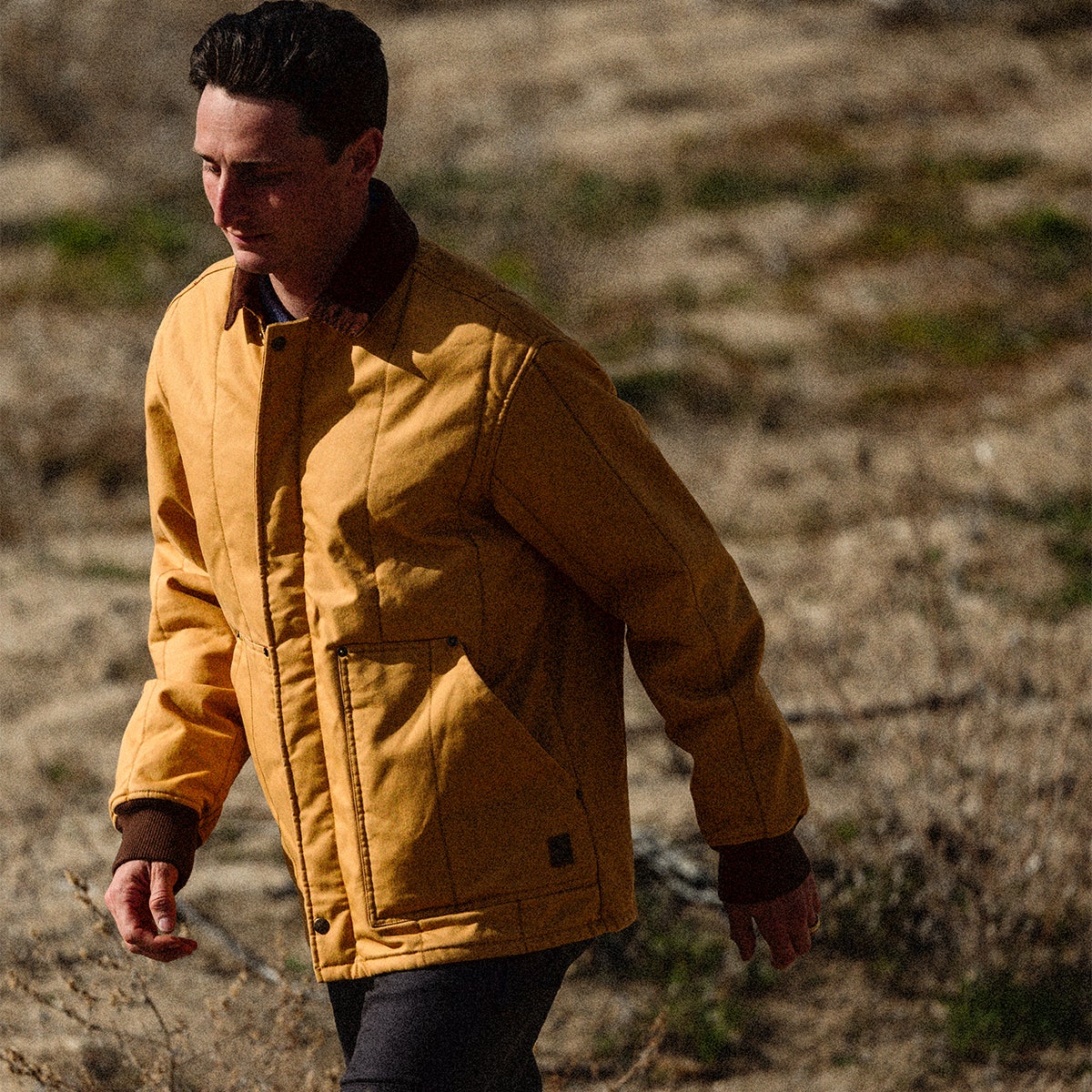 Brixton Builders Ranch Jacket in Spruce Yellow | Boardertown US