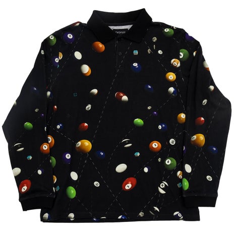 Bronze 56K Billiard Polo in Black
