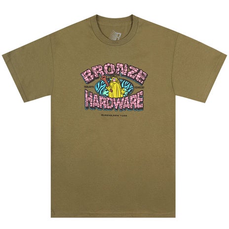 Bronze 56K Troglodyte Tee in Military Green