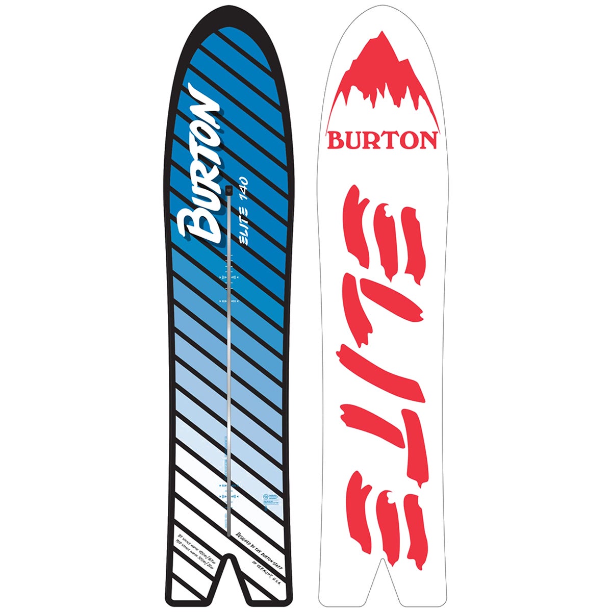 Burton 1987 Elite Snowboard in 140 Boardertown