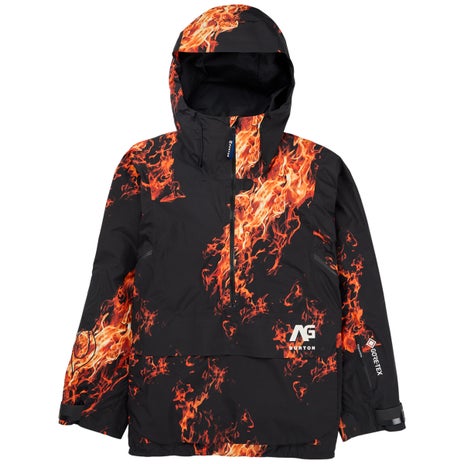 Burton AG 2L Gore-Tex Flyrail Jacket in Orange Flame