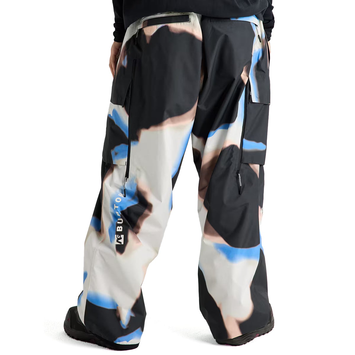 Burton AG Flyrail 2L Gore-Tex Pants in Large Acidic Watercolor