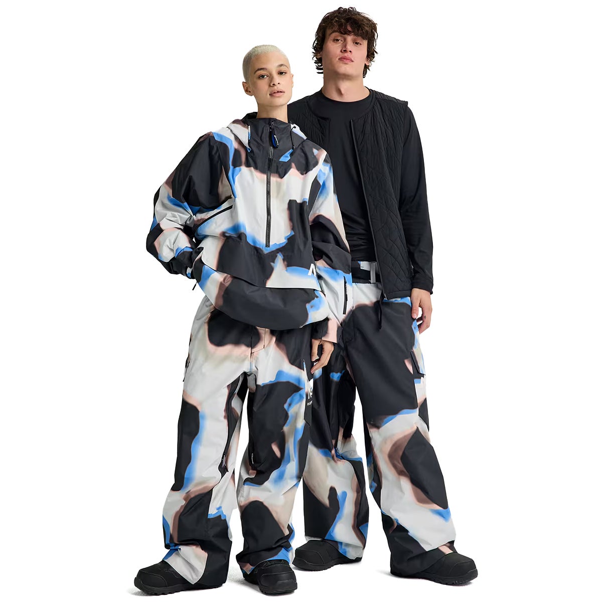 Burton AG Flyrail 2L Gore-Tex Pants in Large Acidic Watercolor