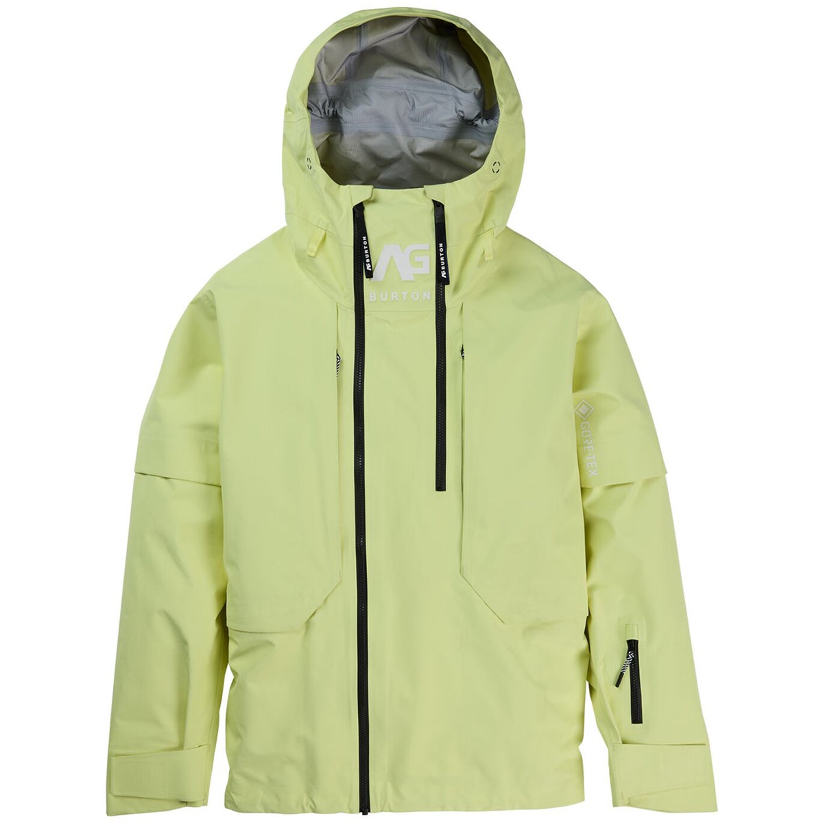 Burton AG Hardpack 3L GoreTex Jacket in Sulfur Zest Boardertown
