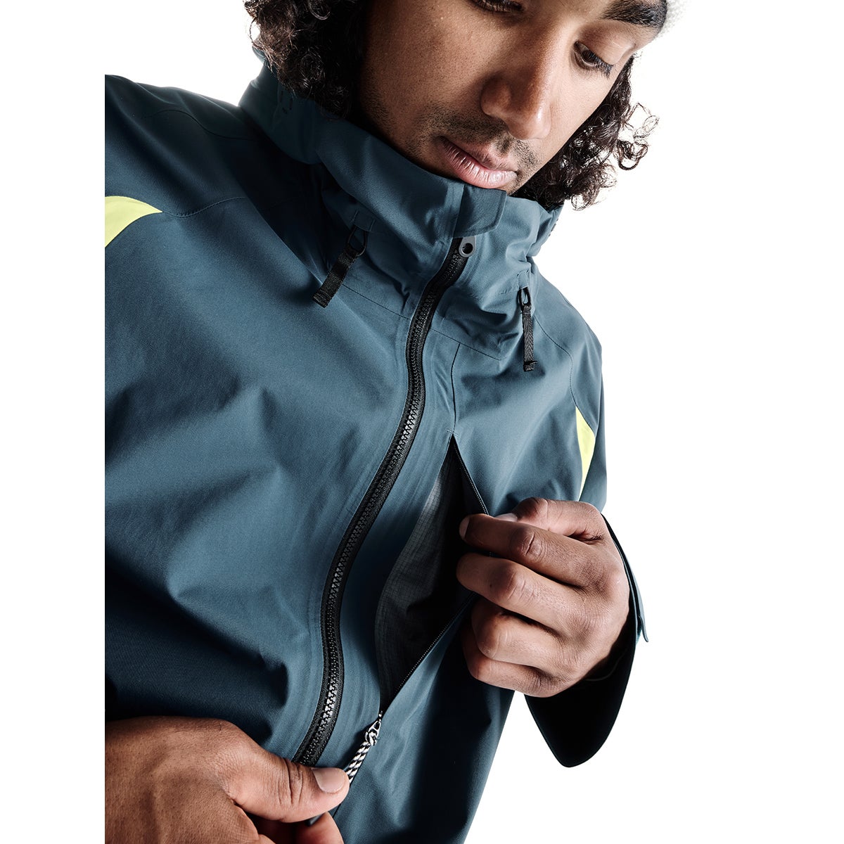 Burton AG Hardpack 3L Gore-Tex Jacket in Grotto Blue/Oxide 