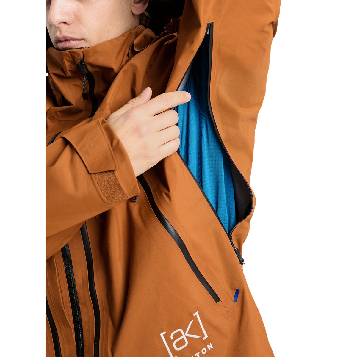 Burton [ak] Acamar GORE-TEX PRO 3L Jacket in Chestnut Brown