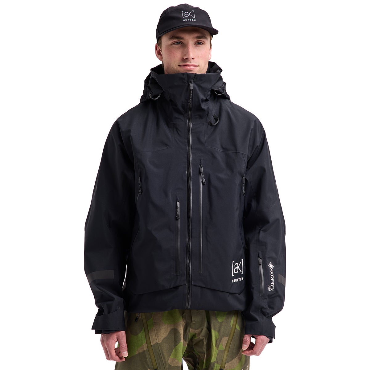 Burton [ak] Acamar GORE-TEX PRO 3L Jacket in True Black | Boardertown
