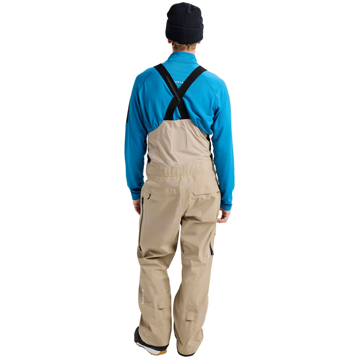 BNRTON GORE-TEX bib pants ベージュ Burton [ak] Freebird Gore-Tex 3L Stretch Bib Pants in Summit Taupe