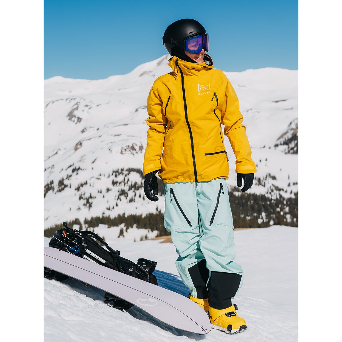Fitted snowboard jacket hot sale
