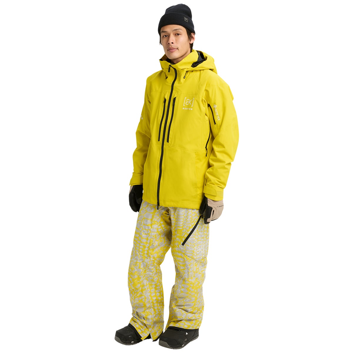 Burton [ak] 2L GORE-TEX Jacket イエロー Burton [ak] Swash Gore-Tex 2L Jacket in Atomic Yellow | Boardertown