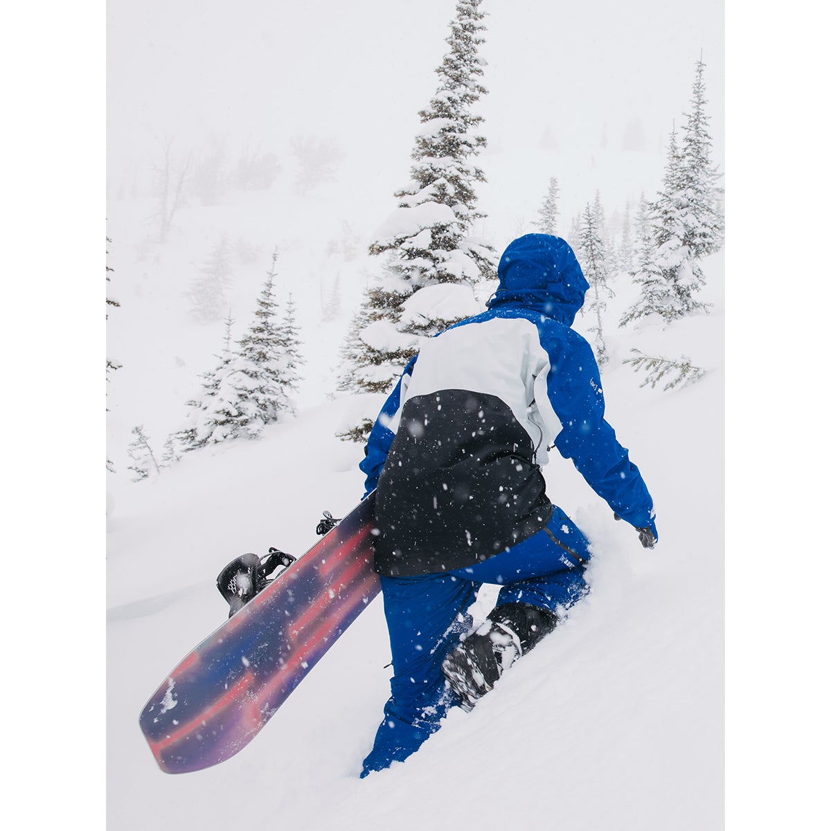 Burton [ak] Swash Gore-Tex 2L Jacket in Jake Blue/Grey Cloud
