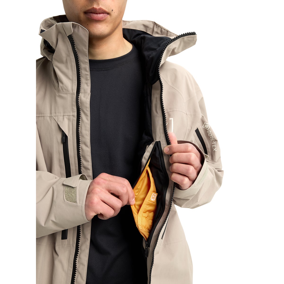 Burton [ak] Swash Gore-Tex 2L Jacket in Summit Taupe | Boardertown