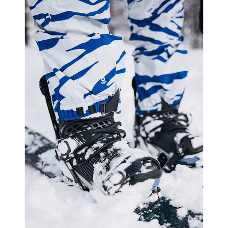 Burton [ak] Tuvak Gore-Tex 3L C-Knit Pants in Oversized Zebra Jake Blue