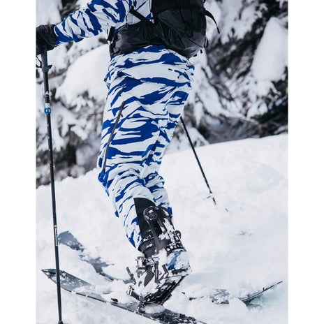 Burton [ak] Tuvak Gore-Tex 3L C-Knit Pants in Oversized Zebra Jake Blue