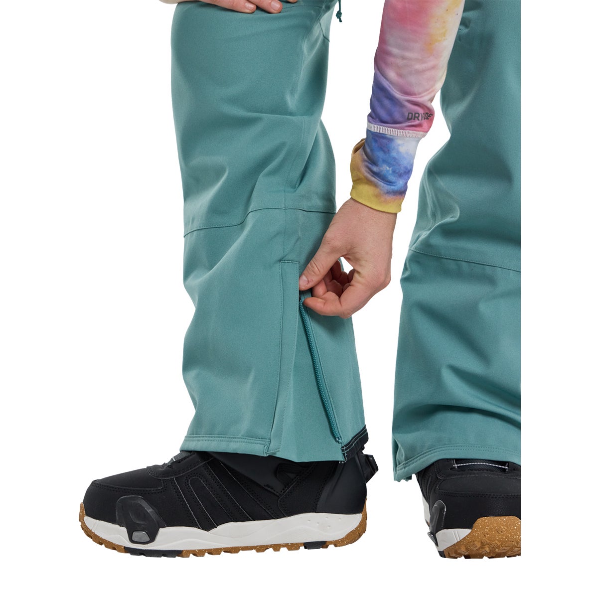 Burton Avalon Stretch Bib Pants in Rock Lichen | Boardertown