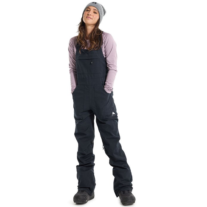 Burton Avalon Stretch Bib Pants in True Black