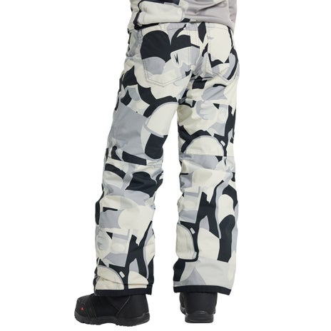 Burton Boys Barnstorm 2L Pants in True Black Cosmoblock