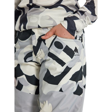 Burton Boys Barnstorm 2L Pants in True Black Cosmoblock