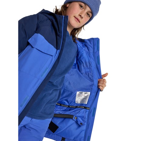 Burton Boys Covert 2.0 2L Jacket in Dress Blue/Amparo Blue