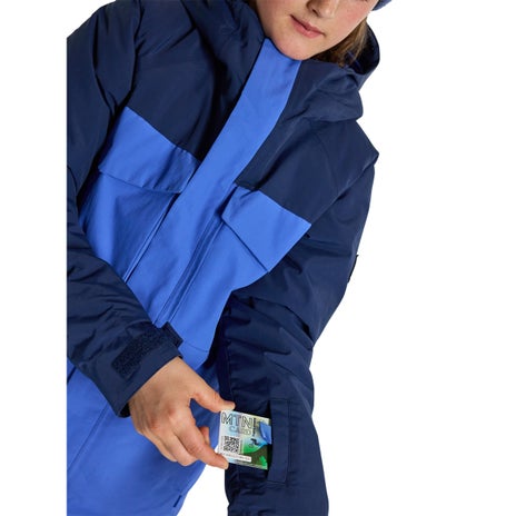Burton Boys Covert 2.0 2L Jacket in Dress Blue/Amparo Blue