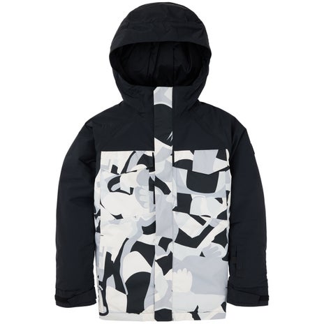 Burton Boys Covert 2.0 2L Jacket in True Black/True Black Cosmoblock