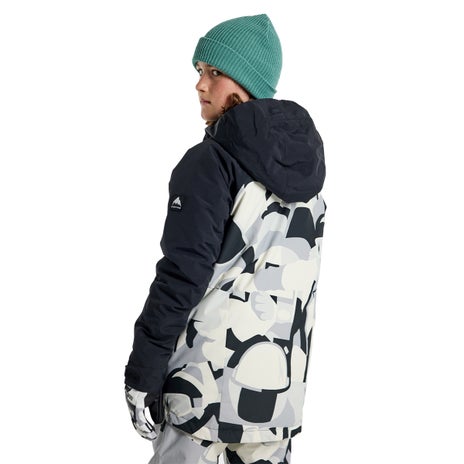 Burton Boys Covert 2.0 2L Jacket in True Black/True Black Cosmoblock