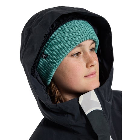 Burton Boys Covert 2.0 2L Jacket in True Black/True Black Cosmoblock