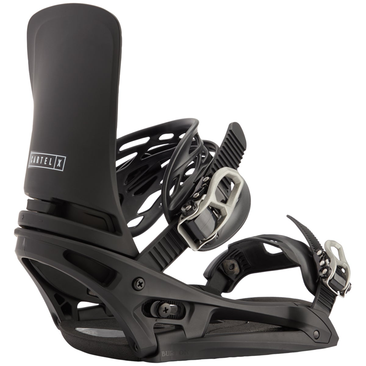 Burton Cartel X EST Snowboard Bindings in Black Boardertown