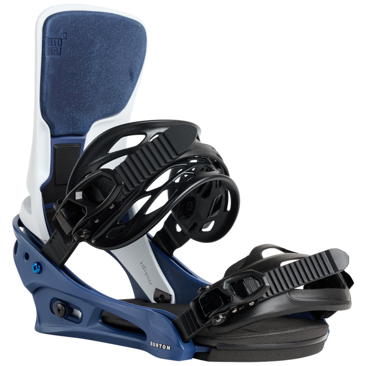Burton Cartel X Re:Flex Snowboard Bindings in Nightfall/White