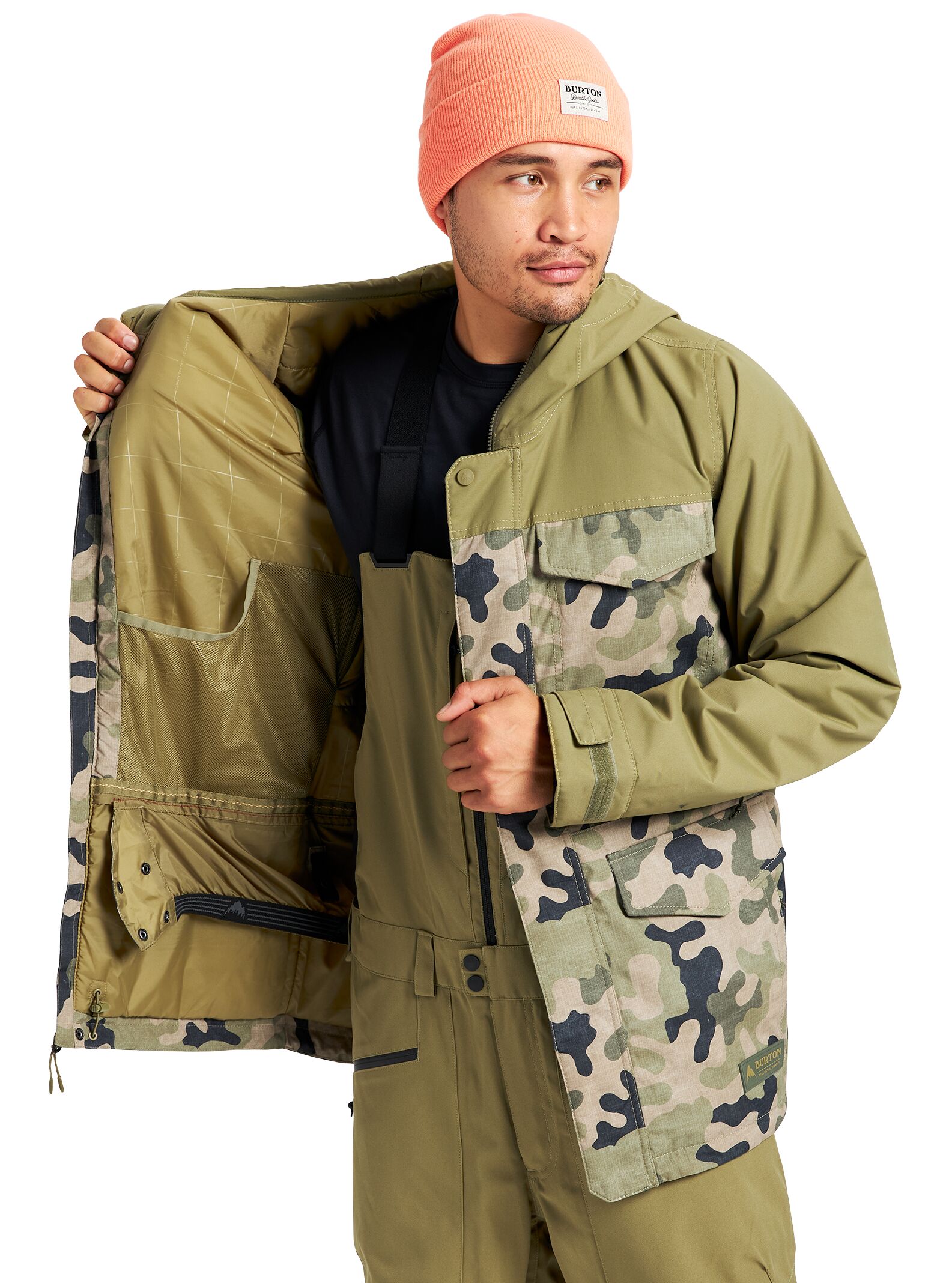 Burton Covert Jacket in Martini Olive 