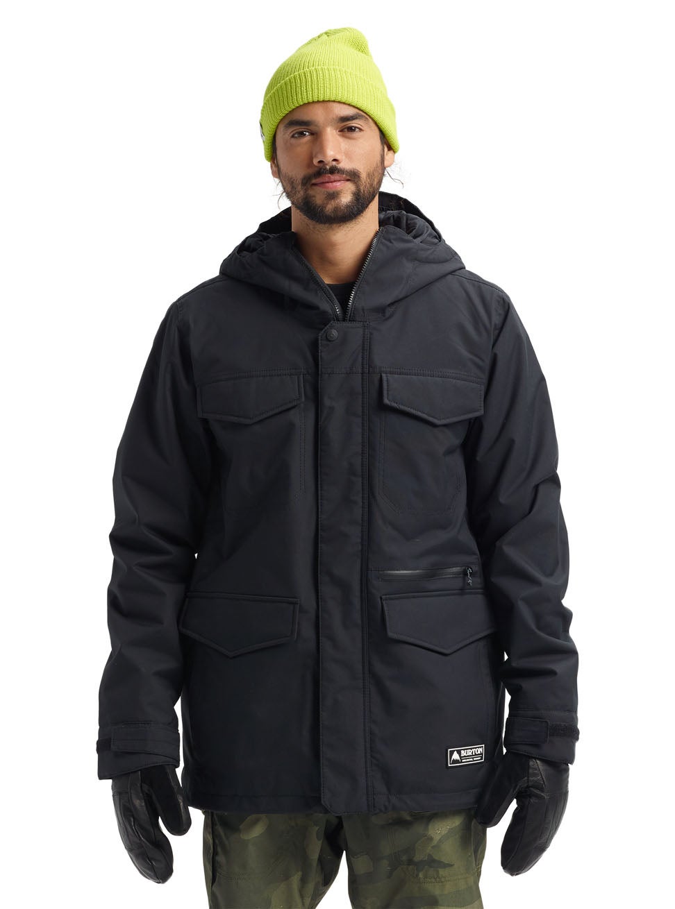 Burton Covert Jacket in True Black | Boardertown