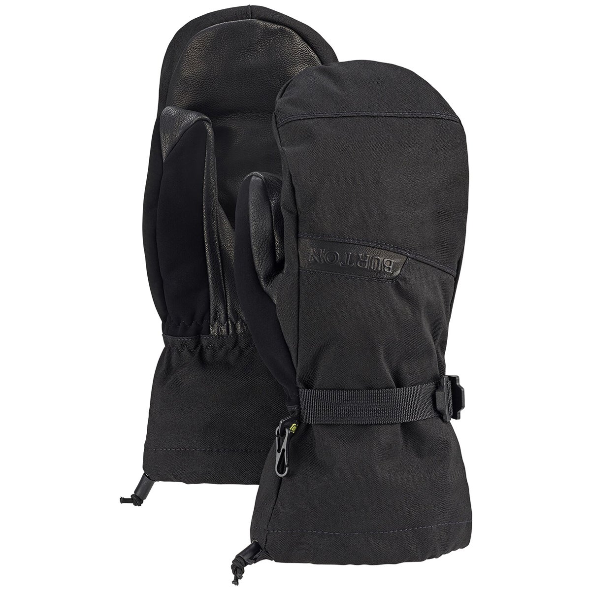 Burton Deluxe GORETEX Mittens in True Black Boardertown