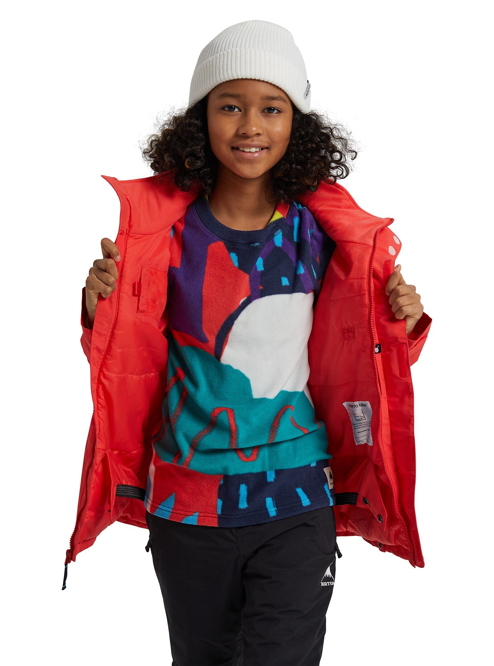 Burton Elodie Jacket in Hibiscus Pink 