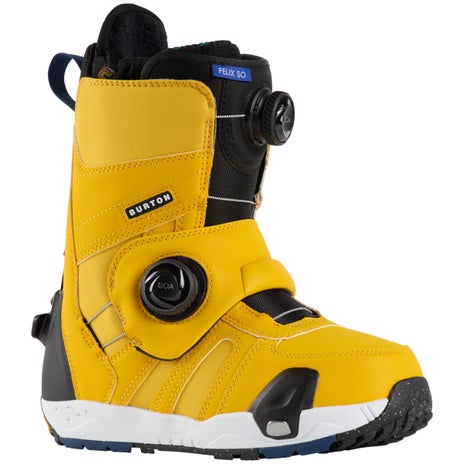 Burton Felix Step On Women's Snowboard Boots in Goldenrod