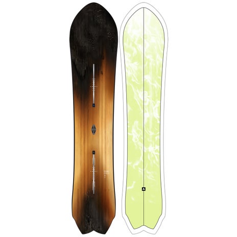 Burton Fish 3D Snowboard 2026 in Multi