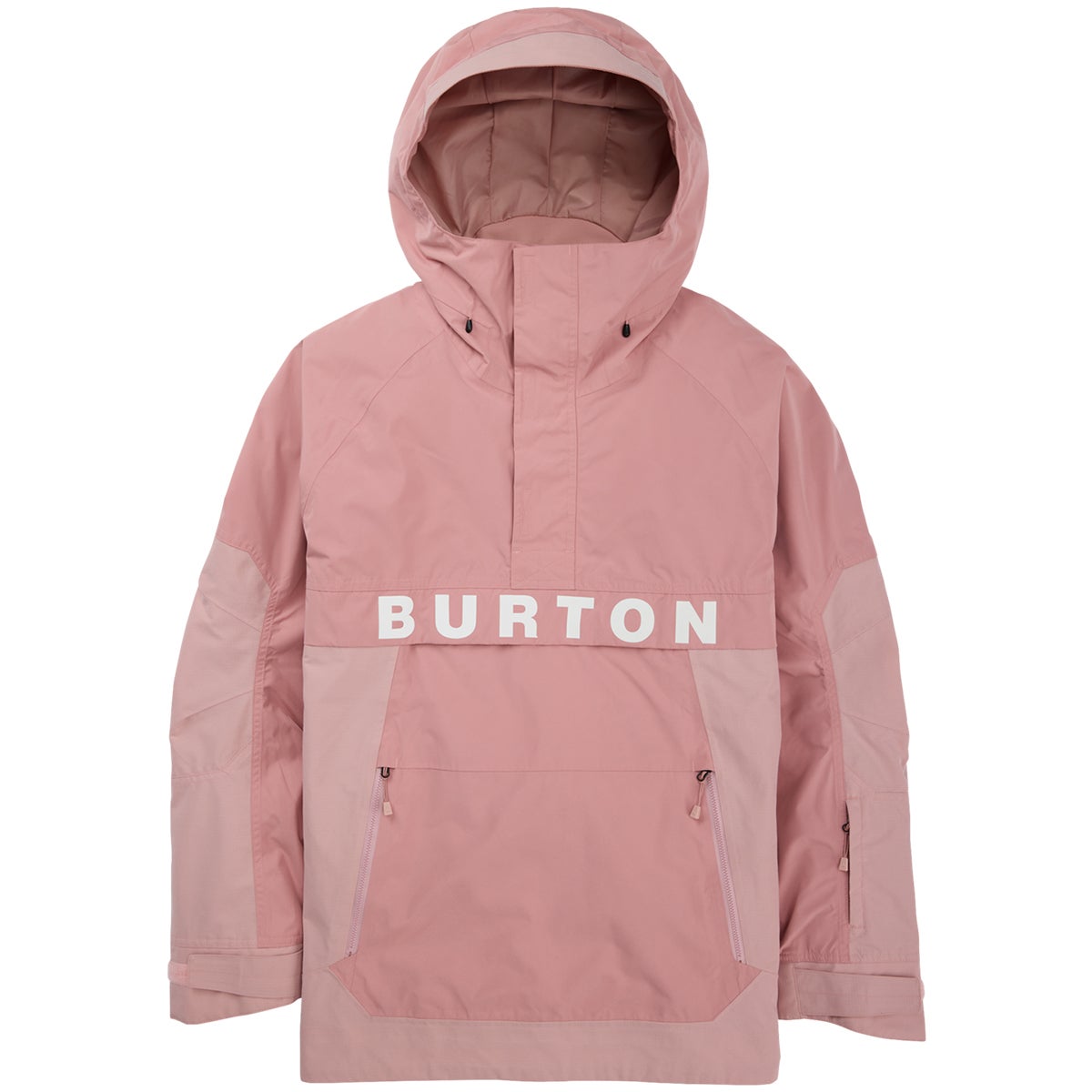 Burton Frostner Anorak in Powder Blush Boardertown