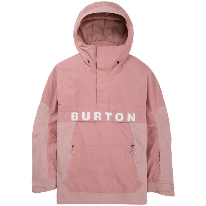 Burton Frostner Anorak in Powder Blush