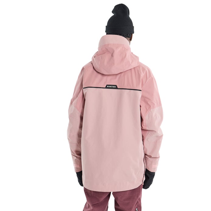 Burton Frostner Anorak in Powder Blush