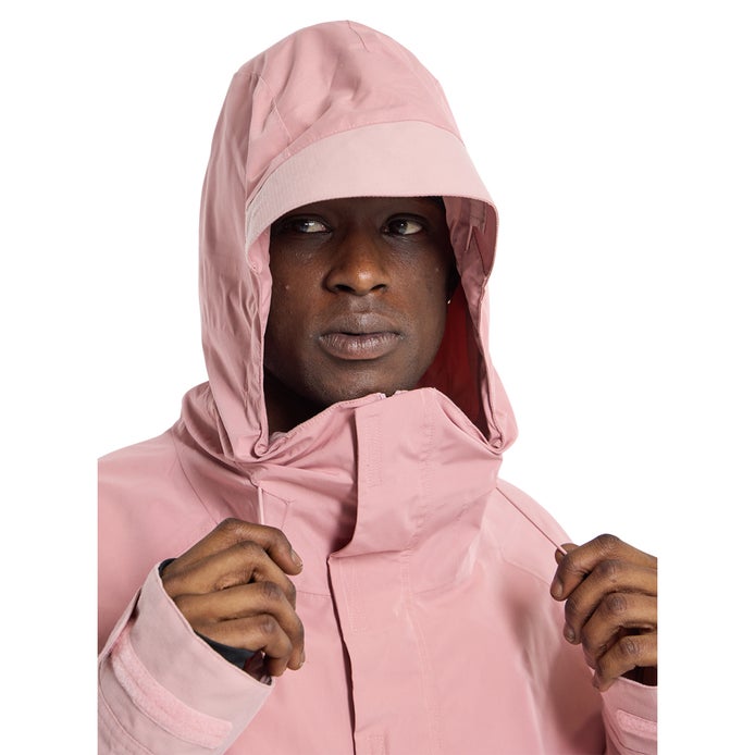 Burton Frostner Anorak in Powder Blush