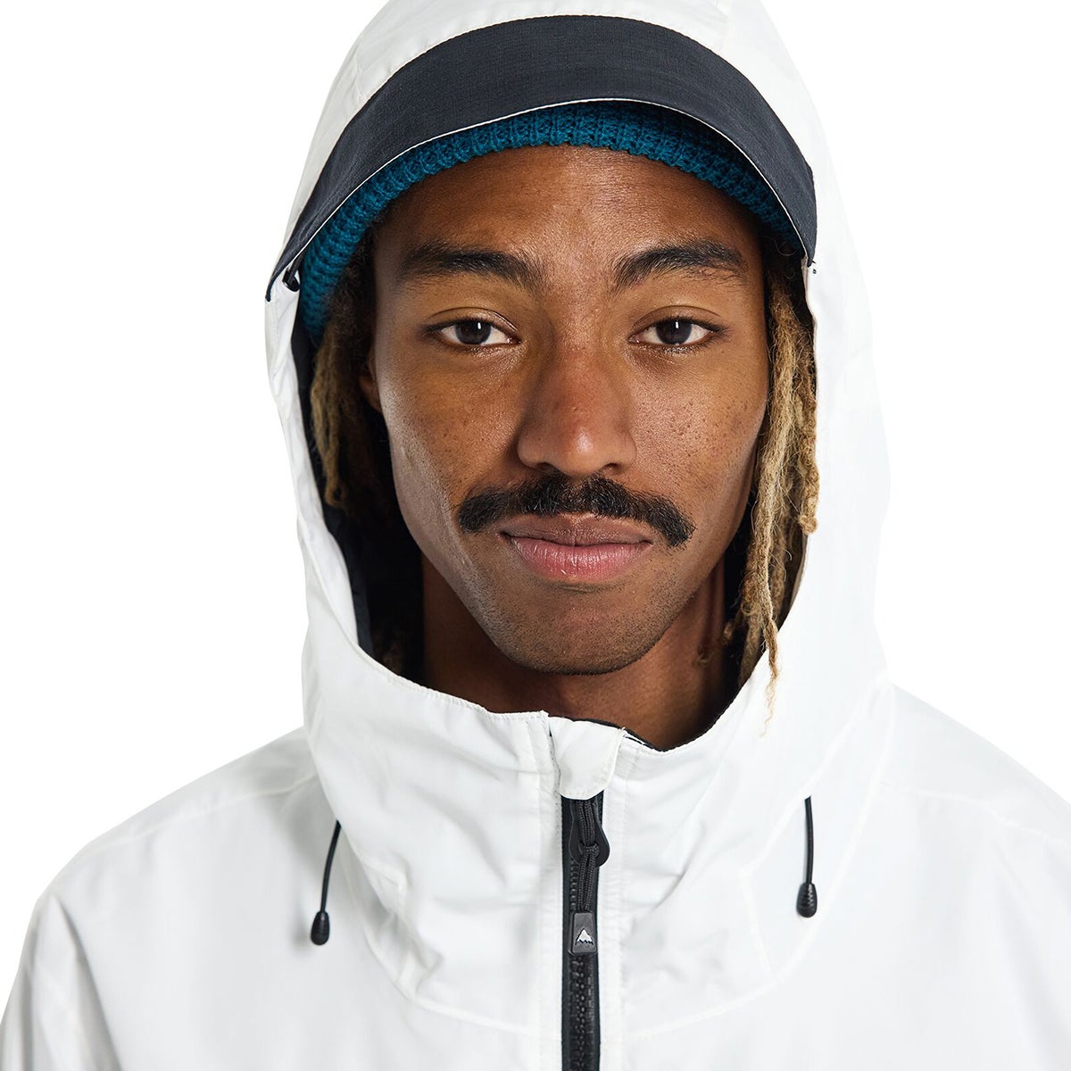 Burton Frostner Jacket in Stout White True Black Boardertown