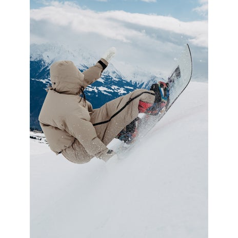 Burton Futuretrust 2L Bib Pants in Summit Taupe