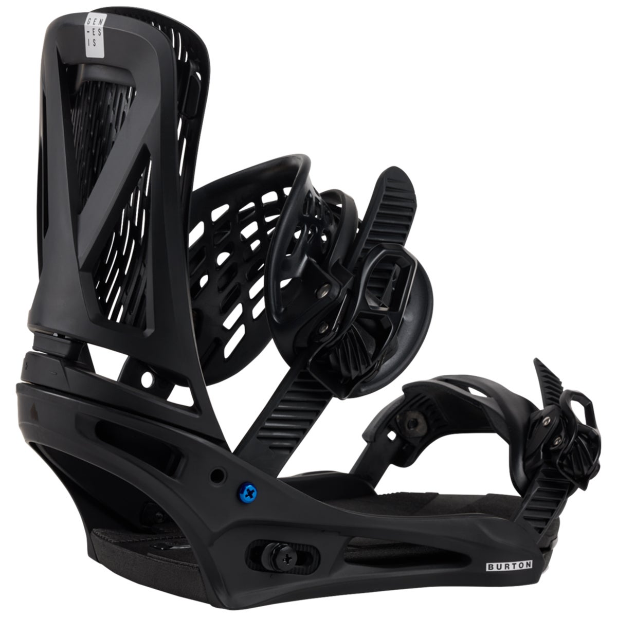 Burton Genesis Re:Flex Snowboard Bindings in Black | Boardertown