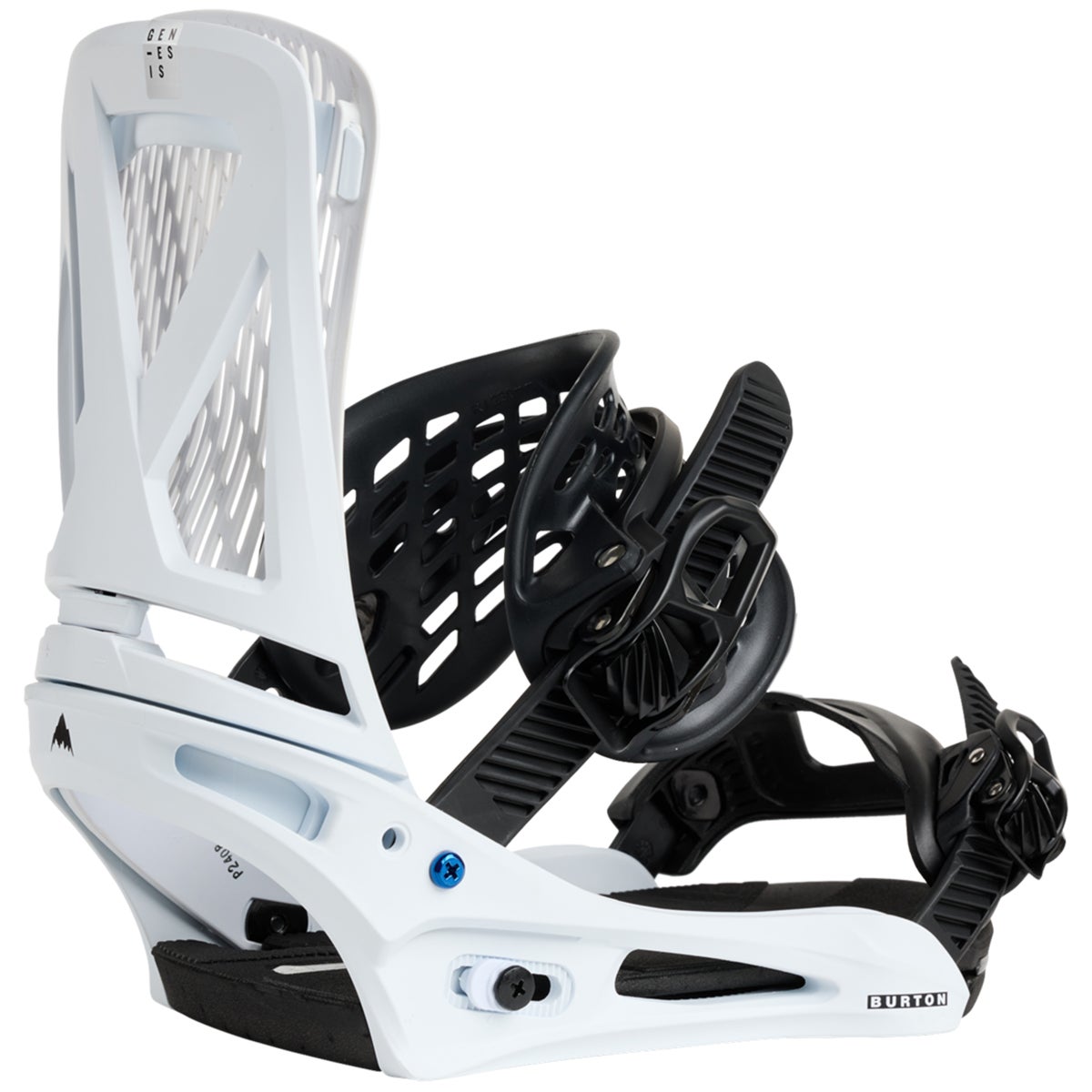 Burton Genesis Re:Flex Snowboard Bindings in White | Boardertown