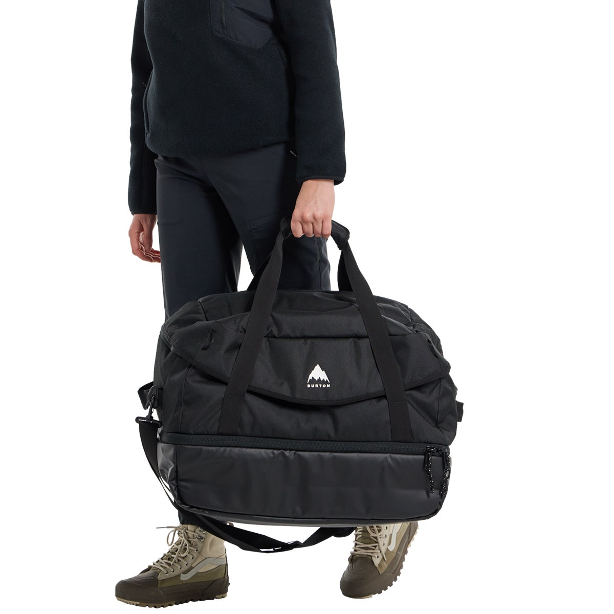 Burton Gig 70L Duffel Bag in True Black | Boardertown