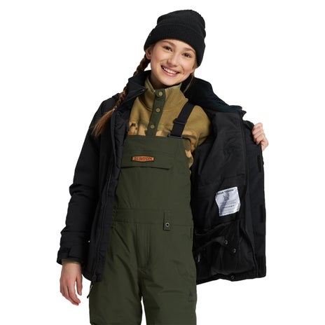 Burton Girls Elodie 2L Jacket in True Black