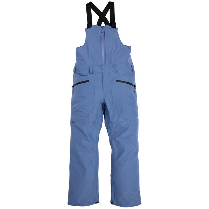 Burton Gore-Tex Reserve 2L Bib Pant in Slate Blue