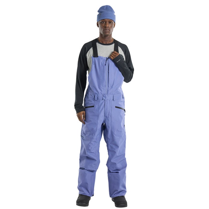 Burton Gore-Tex Reserve 2L Bib Pant in Slate Blue