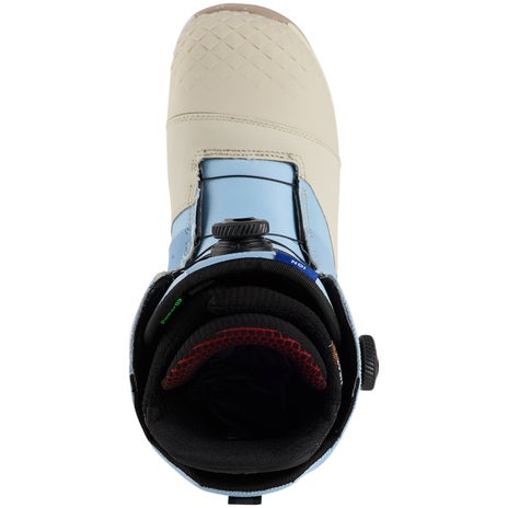 Burton Ion BOA Snowboard Boots in White/Dusty Blue