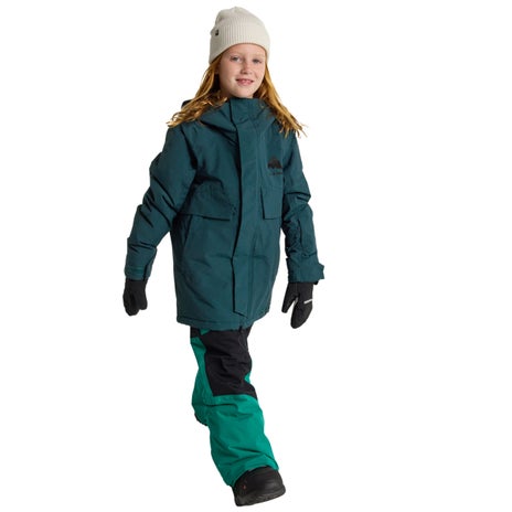 Burton Kids' Ascutney 2L Jacket in Deep Emerald